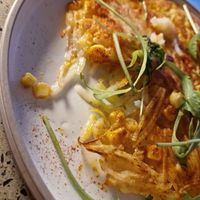 Close up Carbs on Carbs at Ggulggeok House - 꿀꺽하우스 in Busan