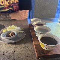 Absolutely delicious food and the Makgeolli and it’s was incredible. The Tteokbokki and the Jeon (we had the spring special) and spicy tofu were so tasty   at Ggulggeok House - 꿀꺽하우스 in Busan