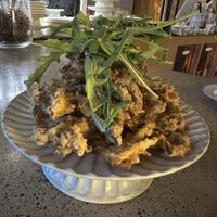 Fried mushrooms  at Ggulggeok House - 꿀꺽하우스 in Busan