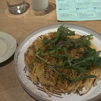 Corn, sweet potato and potato jeon / pancake  at Ggulggeok House - 꿀꺽하우스 in Busan