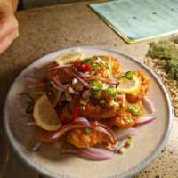 Fried tofu at Ggulggeok House - 꿀꺽하우스 in Busan