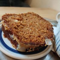 Vegan carrot loaf at Mamacoffee - Jiřího z Poděbrad  in Prague