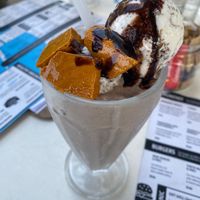 Cookies and cream vegan milkshake at Surf Riders Cafe  in Durban