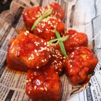 Crispy Tofu at Gianhi's Fried Kitchen in Dresden