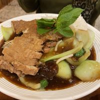 Vegane Ente mit Pak Choi   at Sen Veggie in Erding