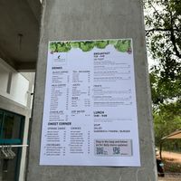 Vegan options   at The Sprout in Auroville