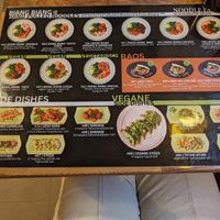 Menu #Veganuary at Noodle Fan - Rudolfplatz in Cologne