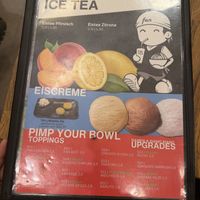 Menu  at Noodle Fan - Rudolfplatz in Cologne