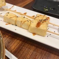Tofu skewer  at Hakata Exton Ramen & Sushi in Exton