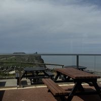 View from table 5  at Helvetia  in Swansea