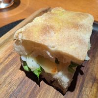 Vegan appetiser at Bob Alchimia A Spicchi in Montepaone
