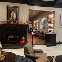 front desk entry at Colonial Room in Oakbrook