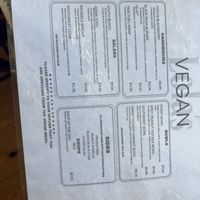 They have a vegan menu so easy to choose viable options  at Lola's Cafe in Poughkeepsie