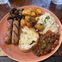 Plant based classic (vegan big breakfast)   at Café Lurline in Katoomba