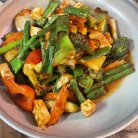 Cashew nut stir fry  at Love You Long Thai in Dicky Beach