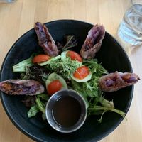 Spring rolls at Invitation V in Montreal