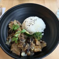 Mignon & Aubergine style szechuan  at Invitation V in Montreal