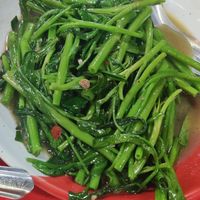 Water spinach at Welcome ThaiFood in Bangkok