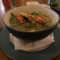 Thai green curry   at Bloom Neighbourhood Cafe in Seminyak