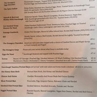 Limited menu, but don't be put off! at The Salisbury Orangery in Salisbury