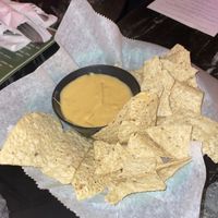 Chips and queso  at Flamingo Cocktail Club in Nashville