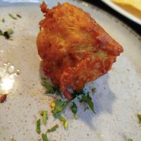 Onion Bhaji at Khiranga Restaurant in Reus