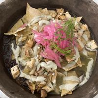 Chilakiles Communidad  at Cafe Communidad in Mexico City