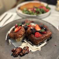 French toastt  at Cafe Communidad in Mexico City