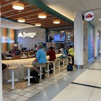 Outside  at Sycamore Brewing in Charlotte