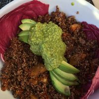 Quinoa bowl 🍲   at Romancing The Bean in Burbank