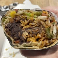 Burrito - no cheese and no crema   at LAX - Border Grill in Los Angeles