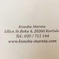Contact at Konoba Mareta in Korcula