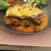 Lasagna at Kaizen Vegetariano in Torrevieja