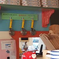 Verschiedene Pizzarollen - sehr cool! at Amara Stühlinger in Freiburg