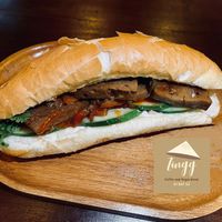 Mushroom paste bread  at Zingg - Maybe closed in Hanoi