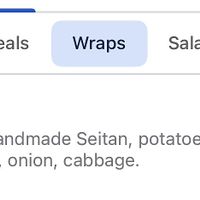 Wrap menu #Veganuary at Veganistan in Athens