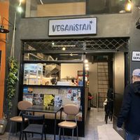 Restaurant front   at Veganistan in Athens