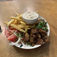 Gyro meal  at Veganistan in Athens