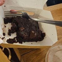 Brownie at Veganistan in Athens