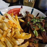 Gyros at Veganistan in Athens