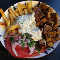 Gyros seitan at Veganistan in Athens
