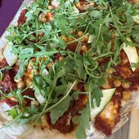 Flammkuchen  at Röstburg in Siegburg