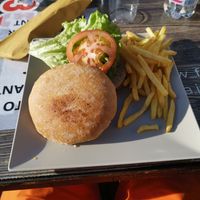 Burger di ceci at Il Faita - La Baita del Tonale in Brescia