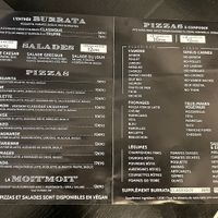 Menu  at Lou in Lille