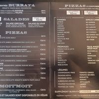 The Menu at Lou in Lille