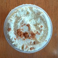 Vegan tiramisu at Lou in Lille