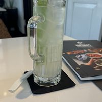 Young coconut waterr #Veganuary at Vegan Mahanakhon in Bangkok