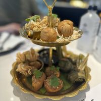 Appetiser selection   at Vegan Mahanakhon in Bangkok