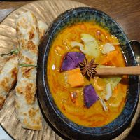 Massaman 👍🏽👍🏽 at Vegan Mahanakhon in Bangkok