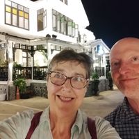 The beautiful old home, housing this great vegan restaurant in Bangkok at Vegan Mahanakhon in Bangkok